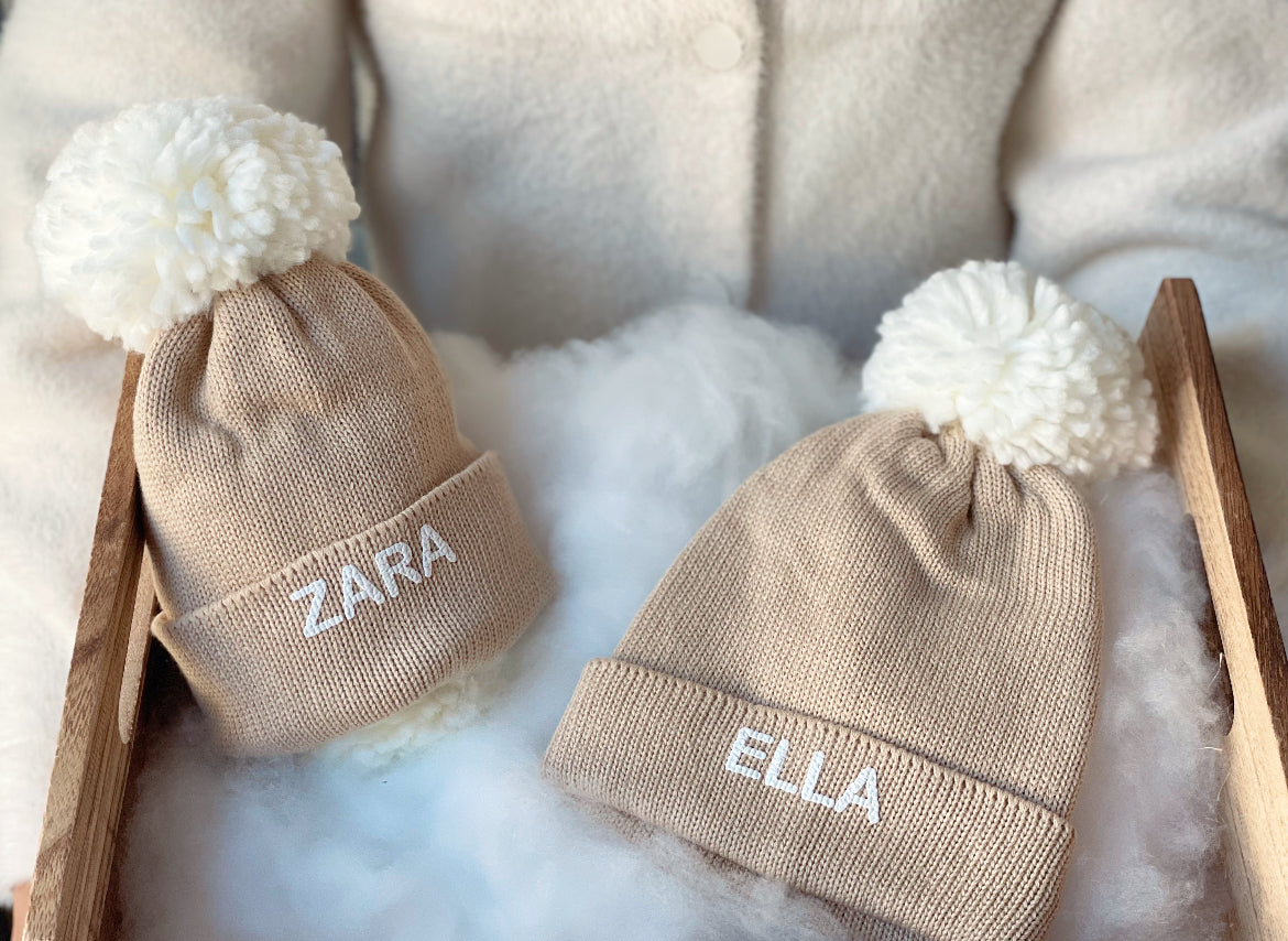 Pom Pom Children's Winter Hat