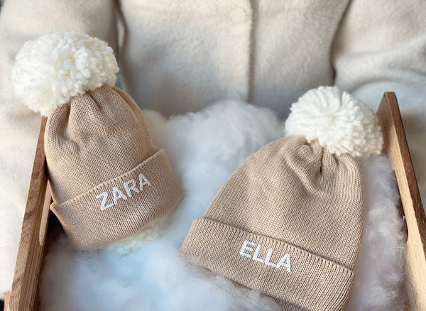 Pom Pom Children's Winter Hat