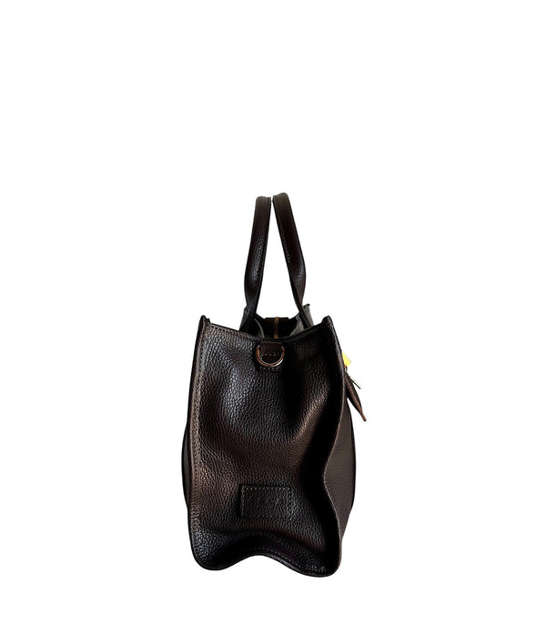 Nina Genuine Leather Coffee Color