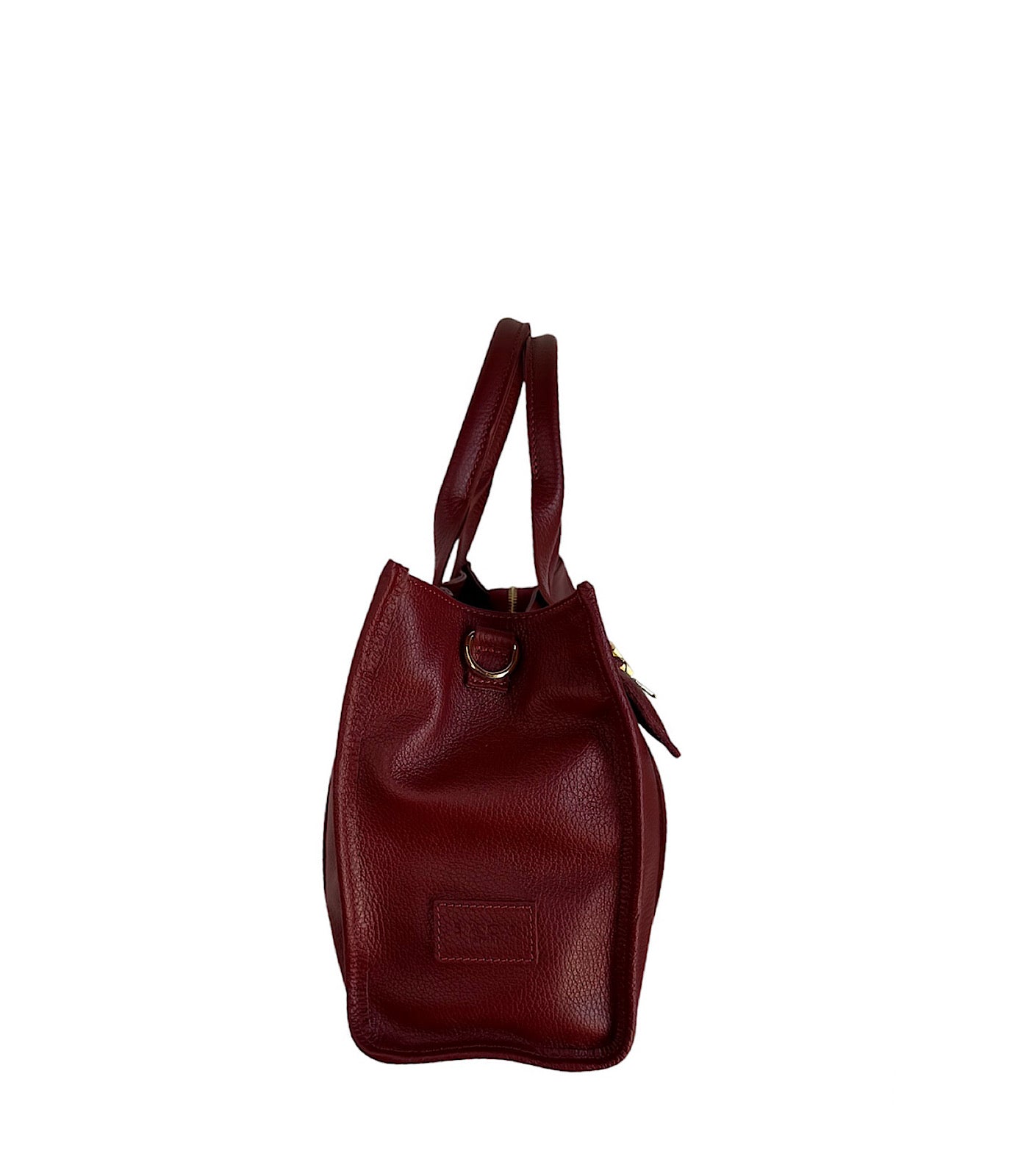 Nina Bags Genuine Leather with Burgundy Trim