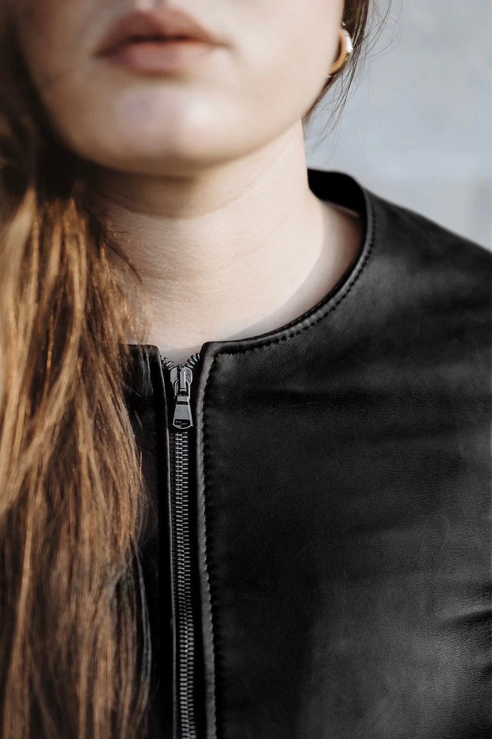 Irina Plus giacca donna 100% vera pelle Made in Italy - Barone Firenze