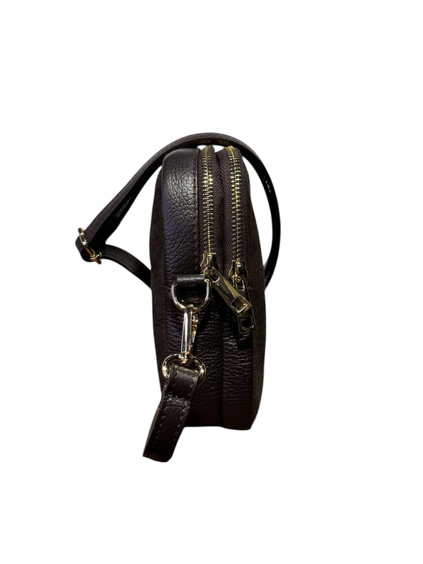 Micro Suede Moka Shoulder Bag