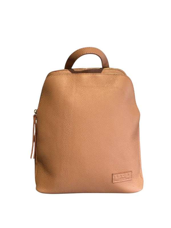 Zaino in Vera Pelle di Colore Rosa