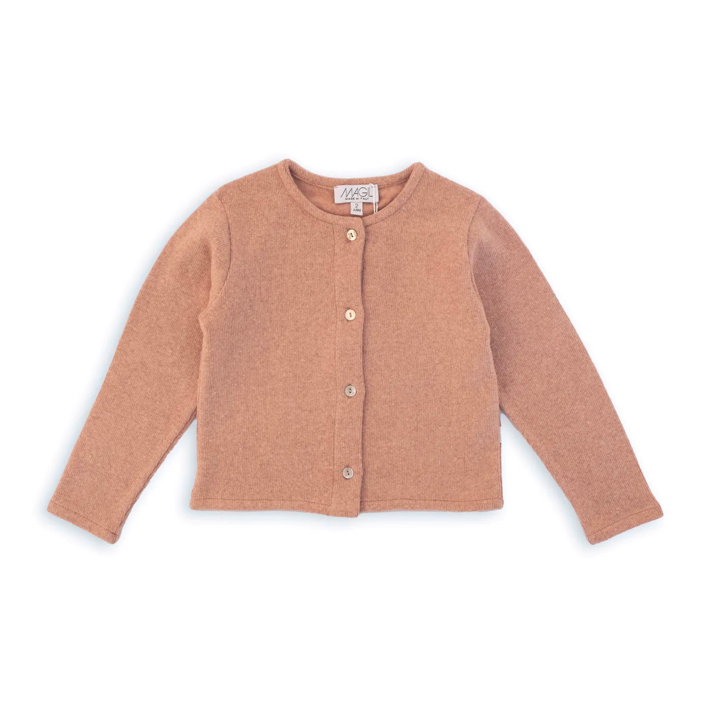 CARDIGAN DE BASE EN COTON CHAUD