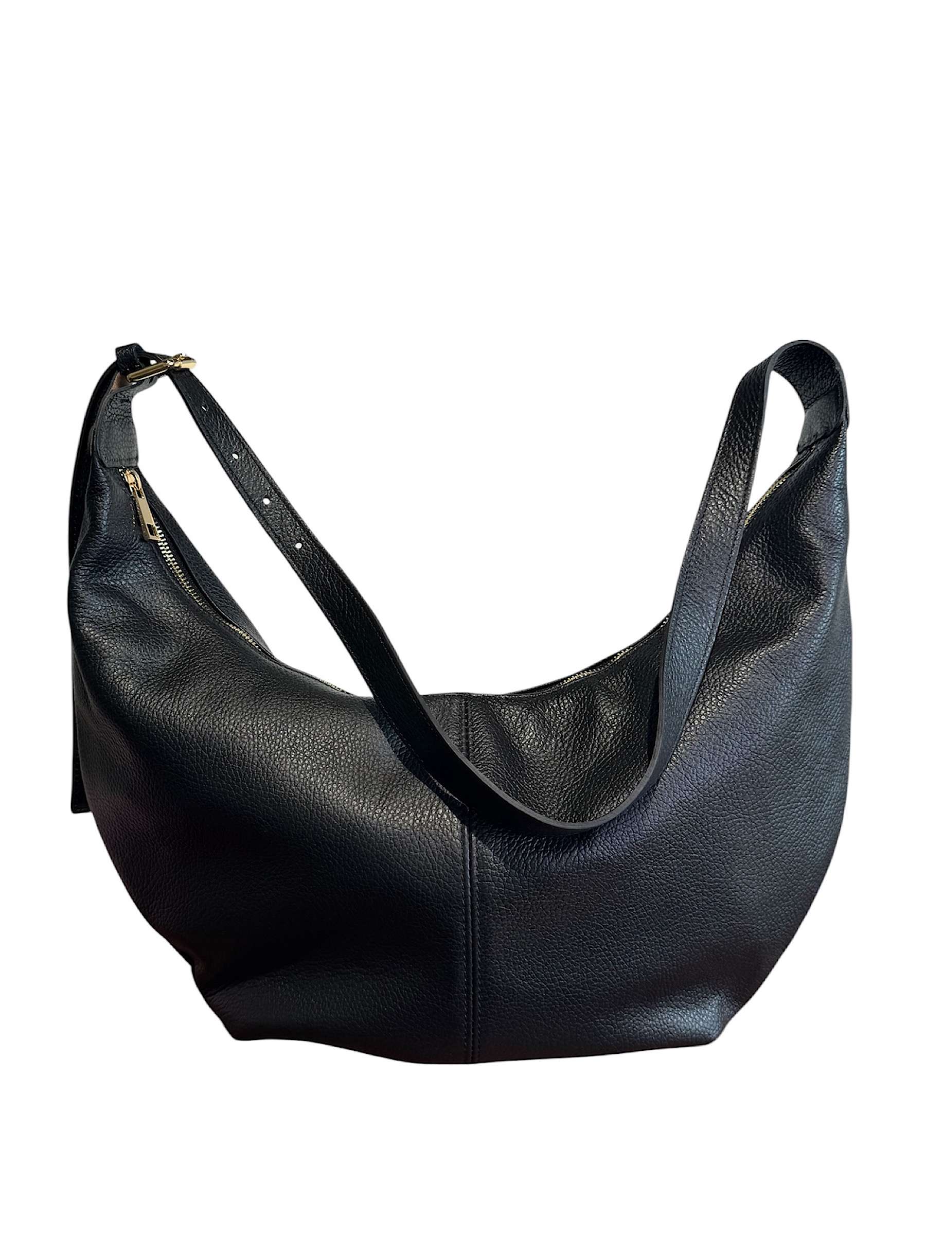 Mega Cru Genuine Leather Black