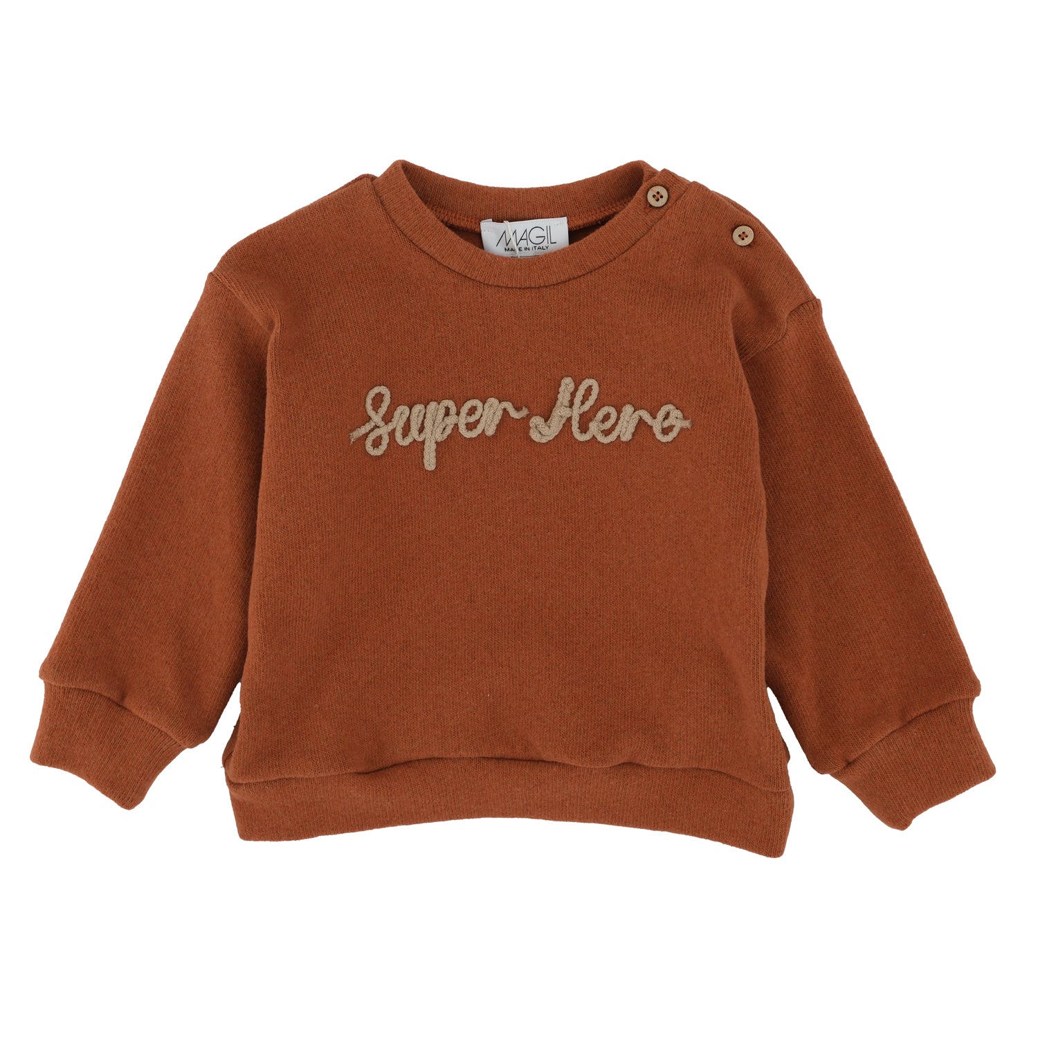 MAGLIA RICAMO "SUPER HERO"