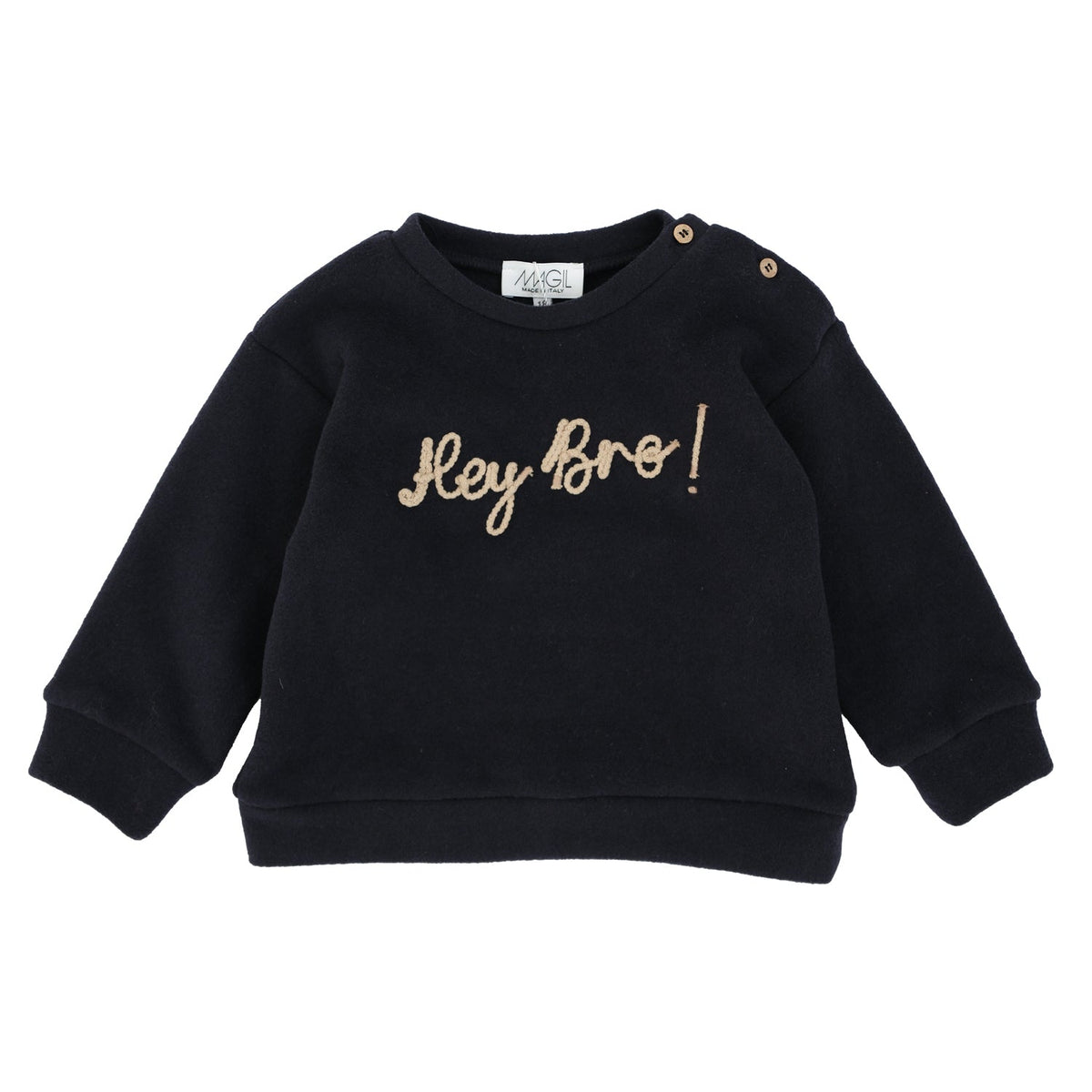 MAGLIA RICAMO "HEY BRO!"