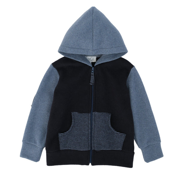 FELPA CON ZIP PUNTO MILANO