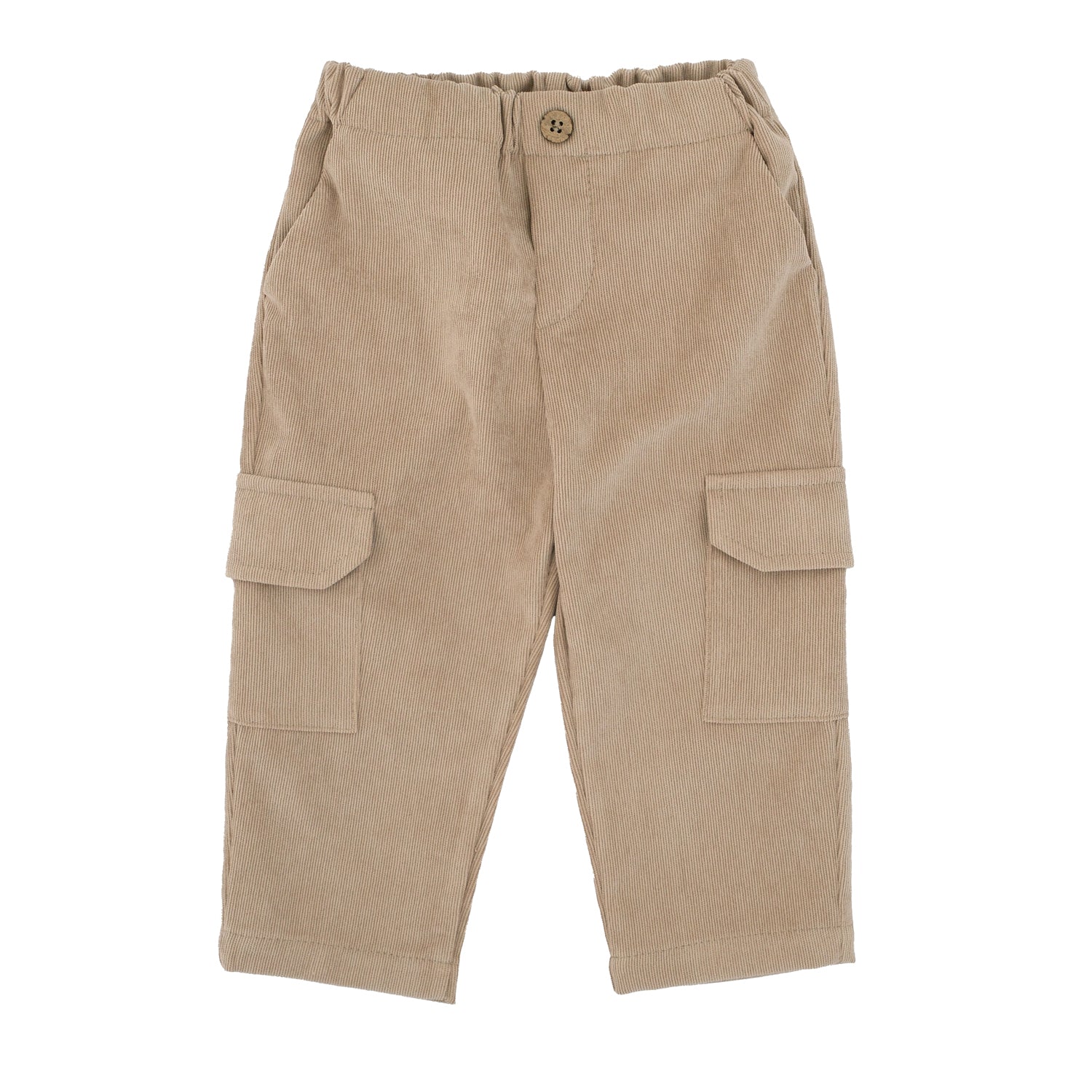 PANTALONE VELLUTINO CON TASCONI