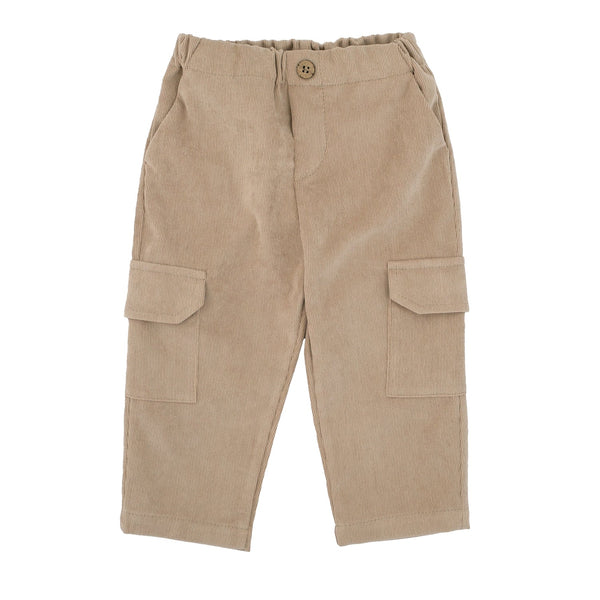 PANTALONE VELLUTINO CON TASCONI