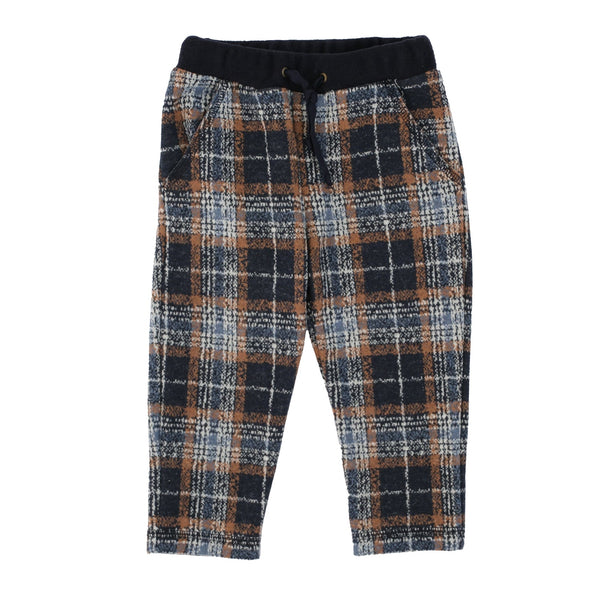 PANTALONE SCOZZESE BLU