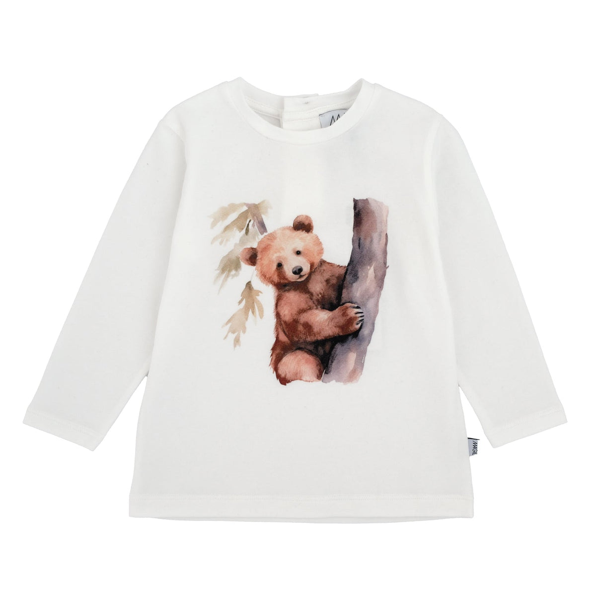 T-SHIRT STAMPA ORSO
