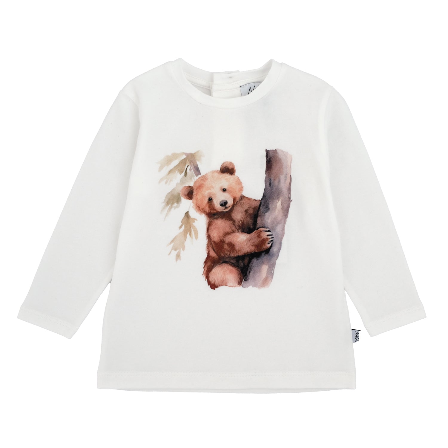 T-SHIRT STAMPA ORSO