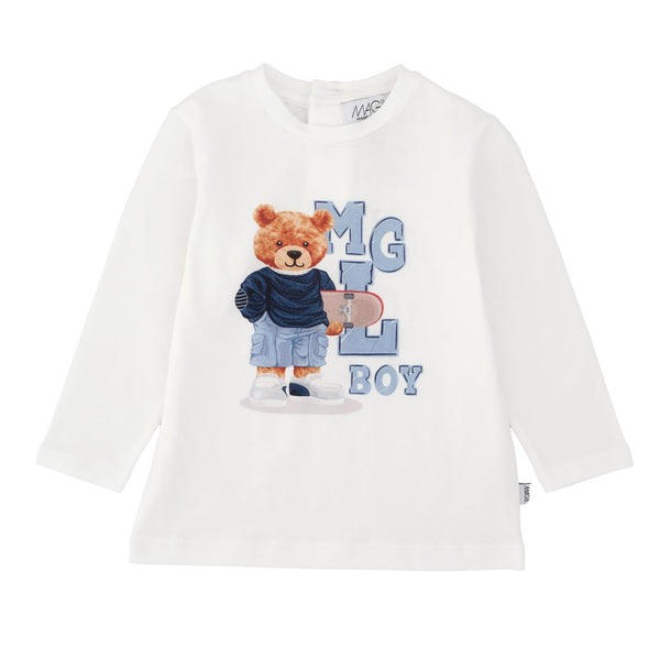T-SHIRT STAMPA ORSO