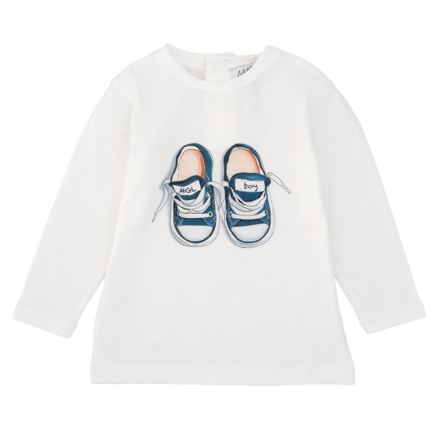 T-SHIRT STAMPA SCARPE