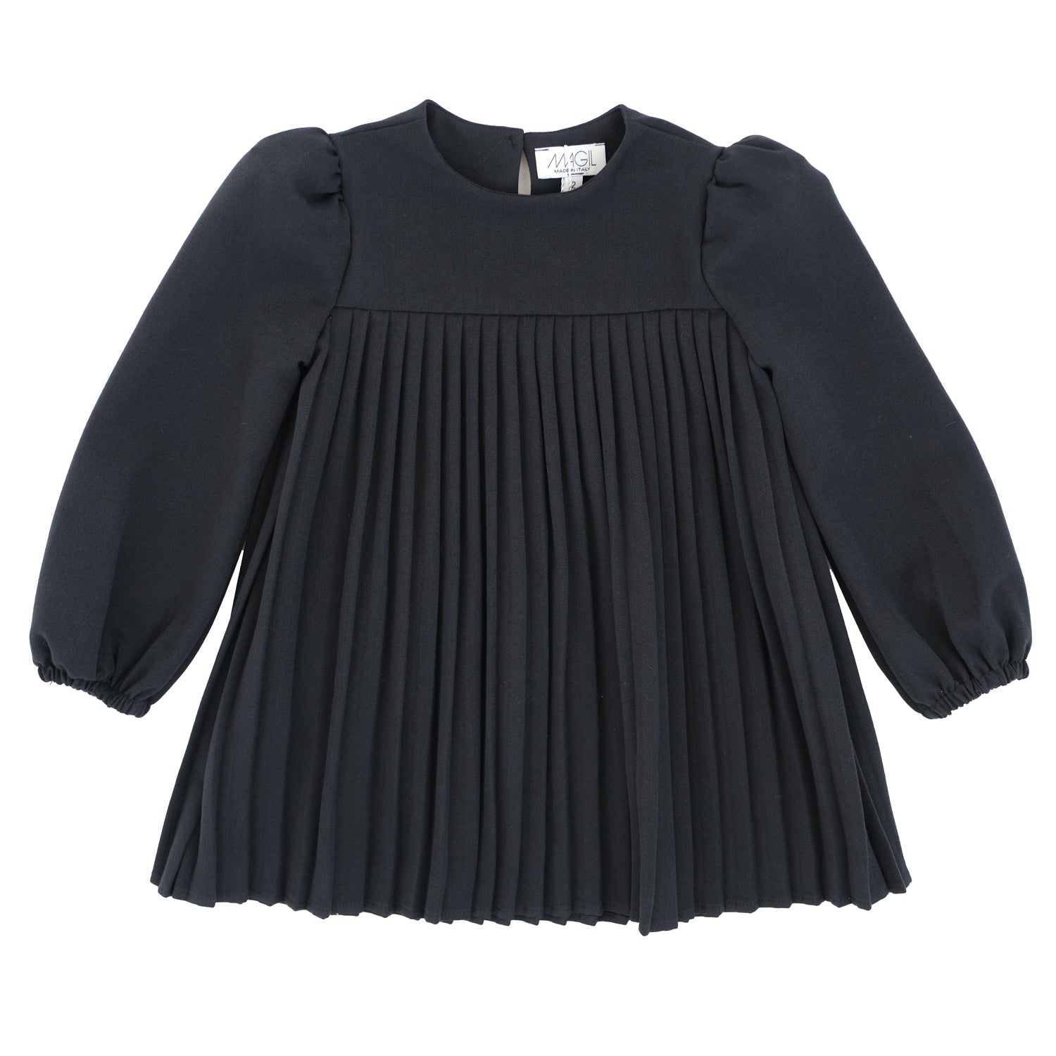 ABITO MANO LANA GONNA PLISSE'