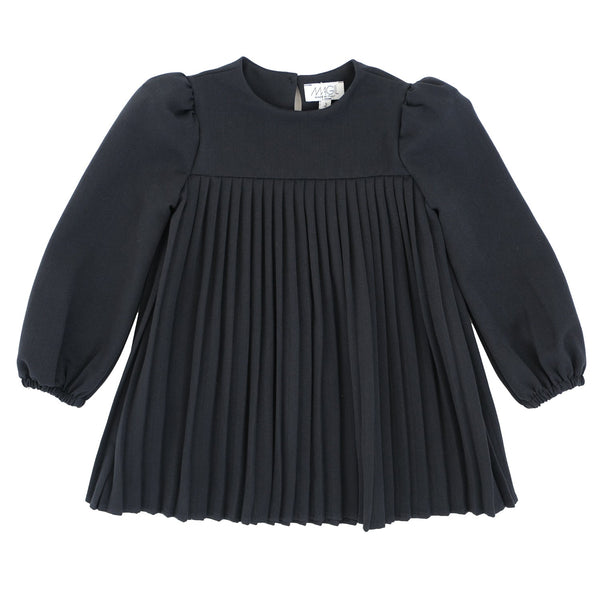 ABITO MANO LANA GONNA PLISSE'