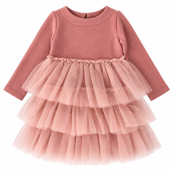 ABITO CON BALZE IN TULLE