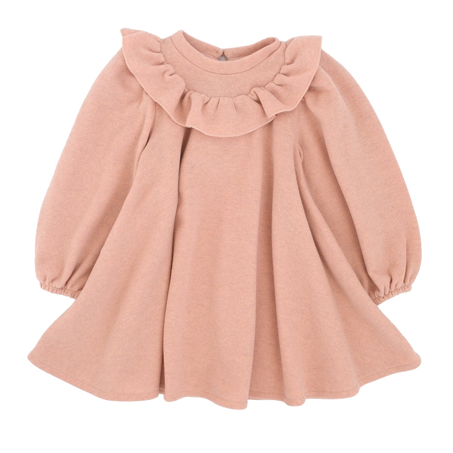 ABITO SCAMPANATO CON ROUCHES