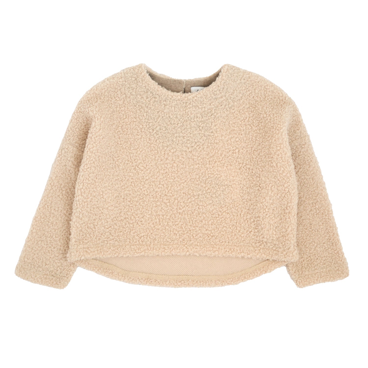 MAGLIA TEDDY FONDO STONDATO