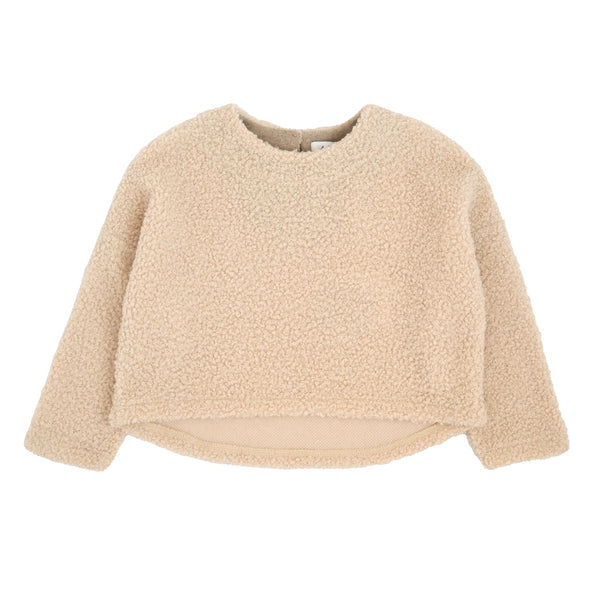 MAGLIA TEDDY FONDO STONDATO