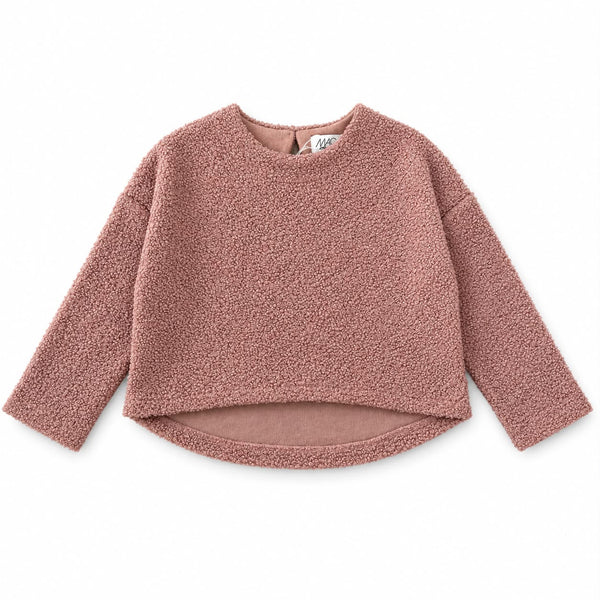 MAGLIA TEDDY FONDO STONDATO