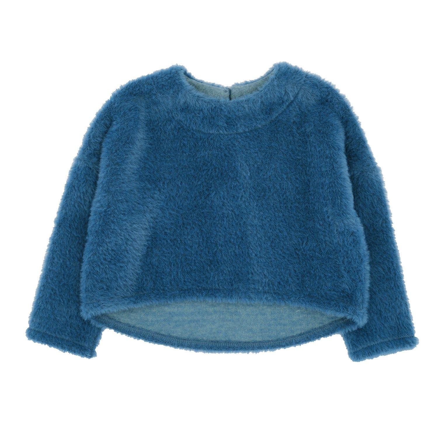 MAGLIA SOFFICE CON FONDO STONDATO