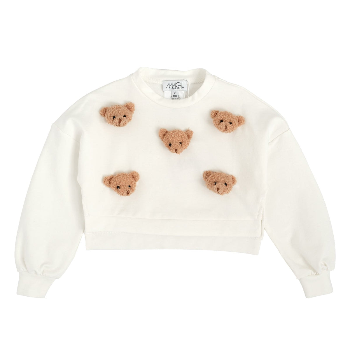FELPA CROPPED ORSETTI