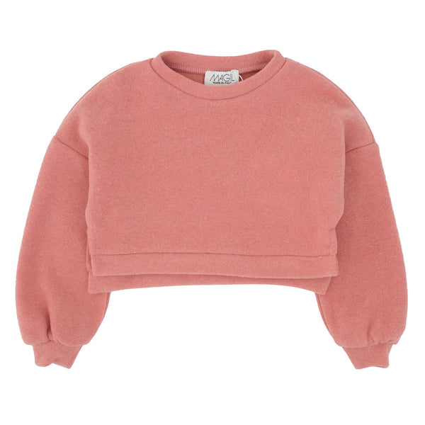 FELPA CROP IN PUNTO MILANO