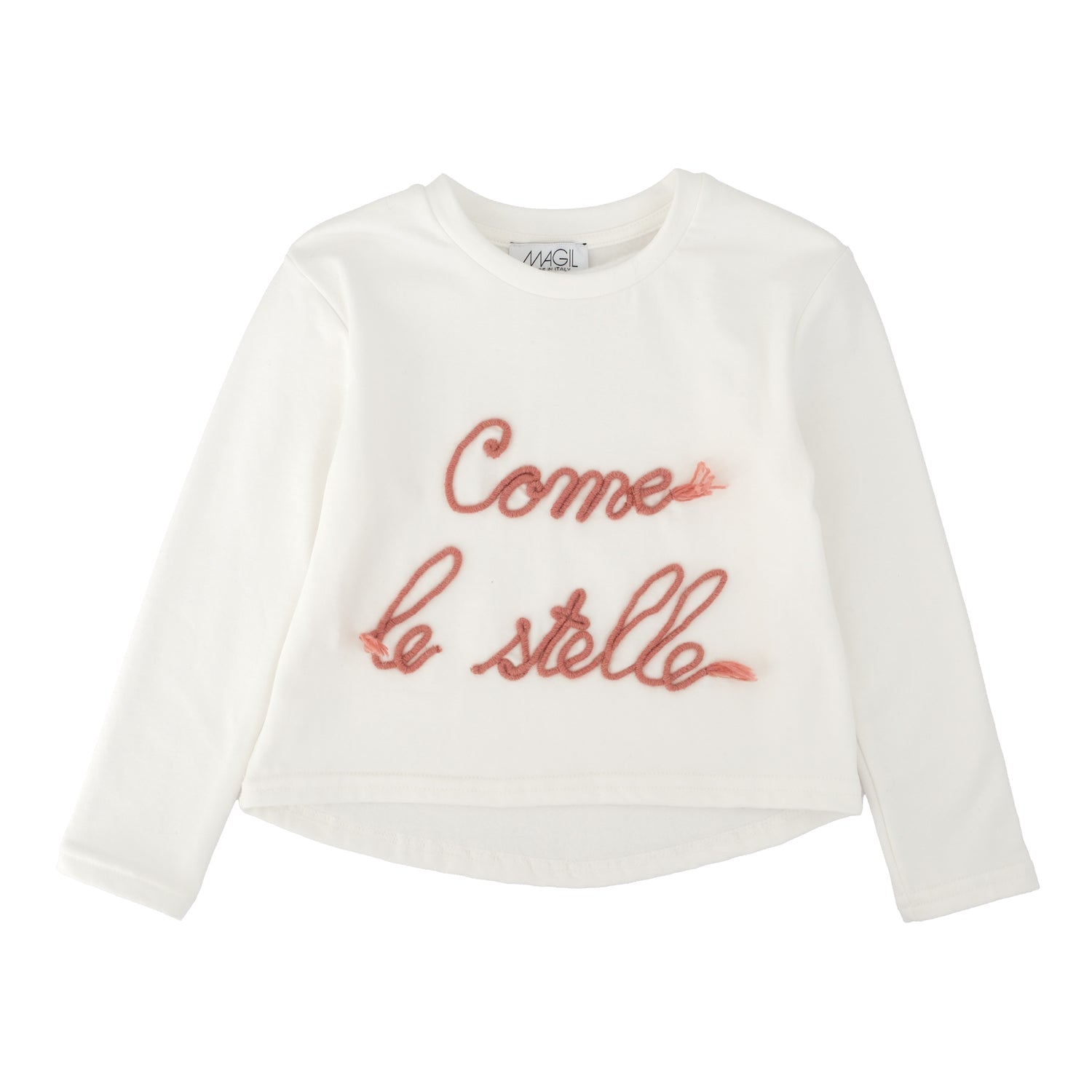MAGLIA RICAMO COME LE STELLE