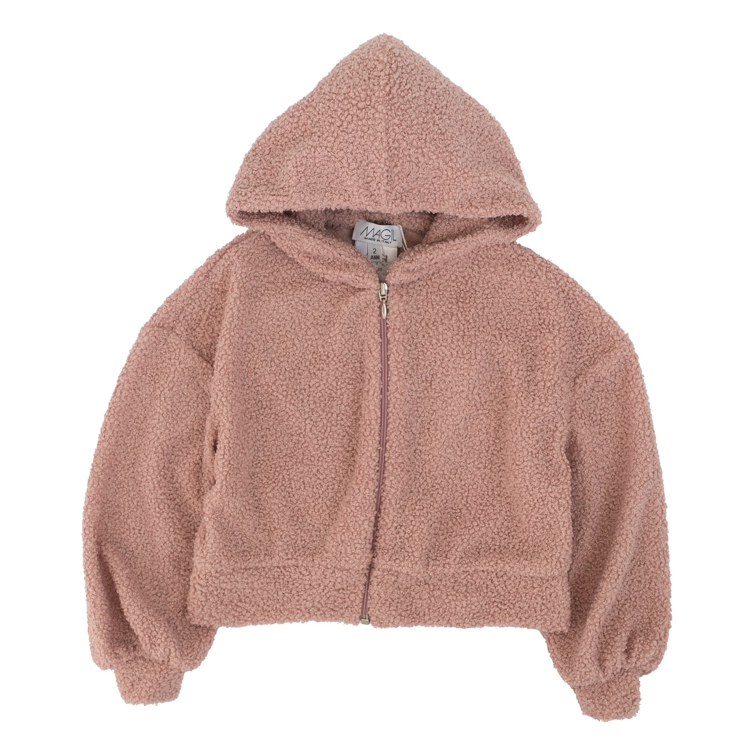 FELPA CON CAPPUCCIO TEDDY