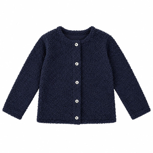 CARDIGAN TESSUTO TEDDY