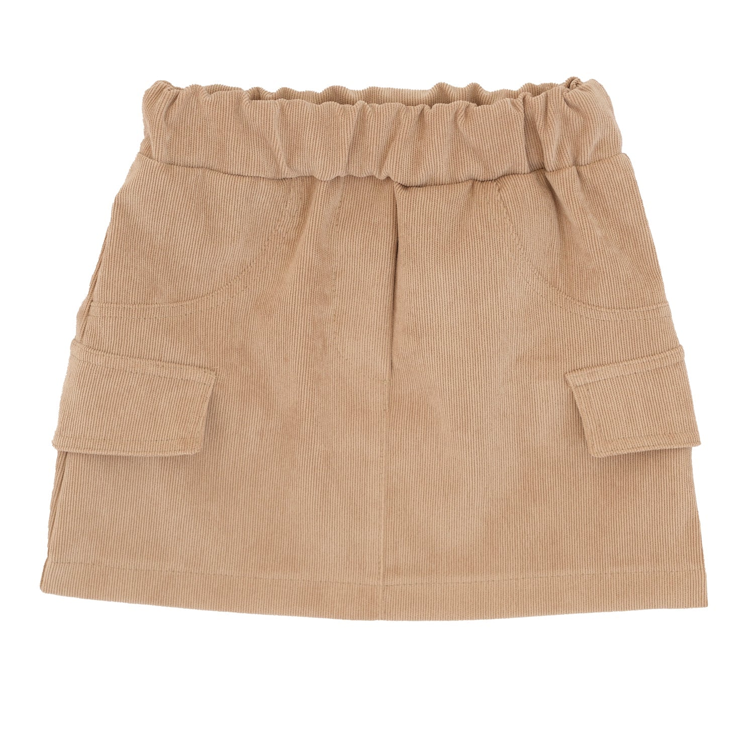 GONNA IN VELLUTO CON TASCHE