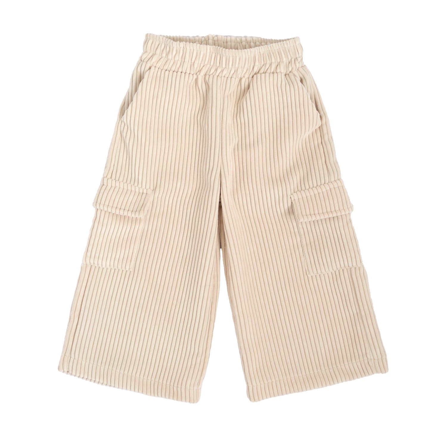 PANTALONE VELLUTO CON TASCONI