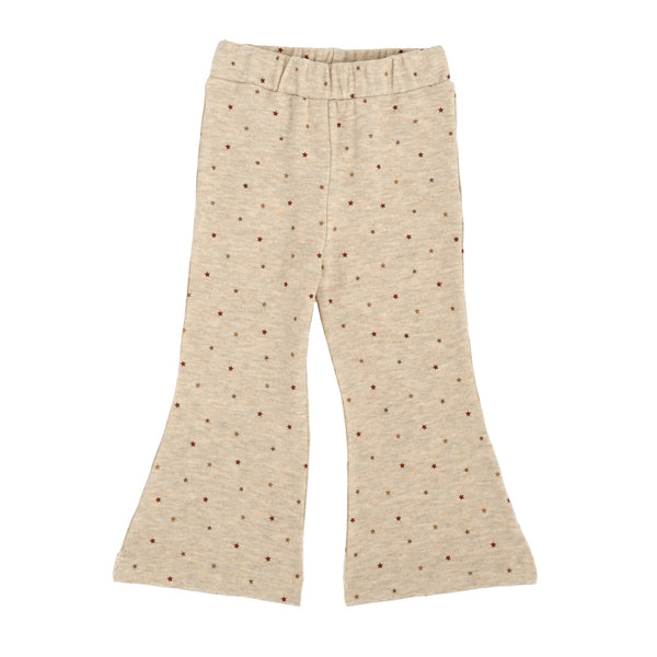 PANTALONE A ZAMPA STELLINE