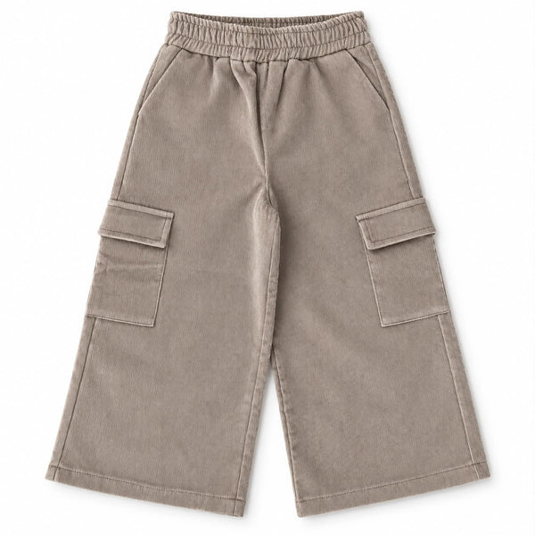 PANTALONE VELLUTINO CON TASCONI