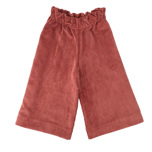 PANTALONE IN VELLUTO A CARAMELLA