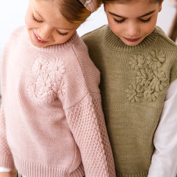 GILET CON RICAMO FLOREALE