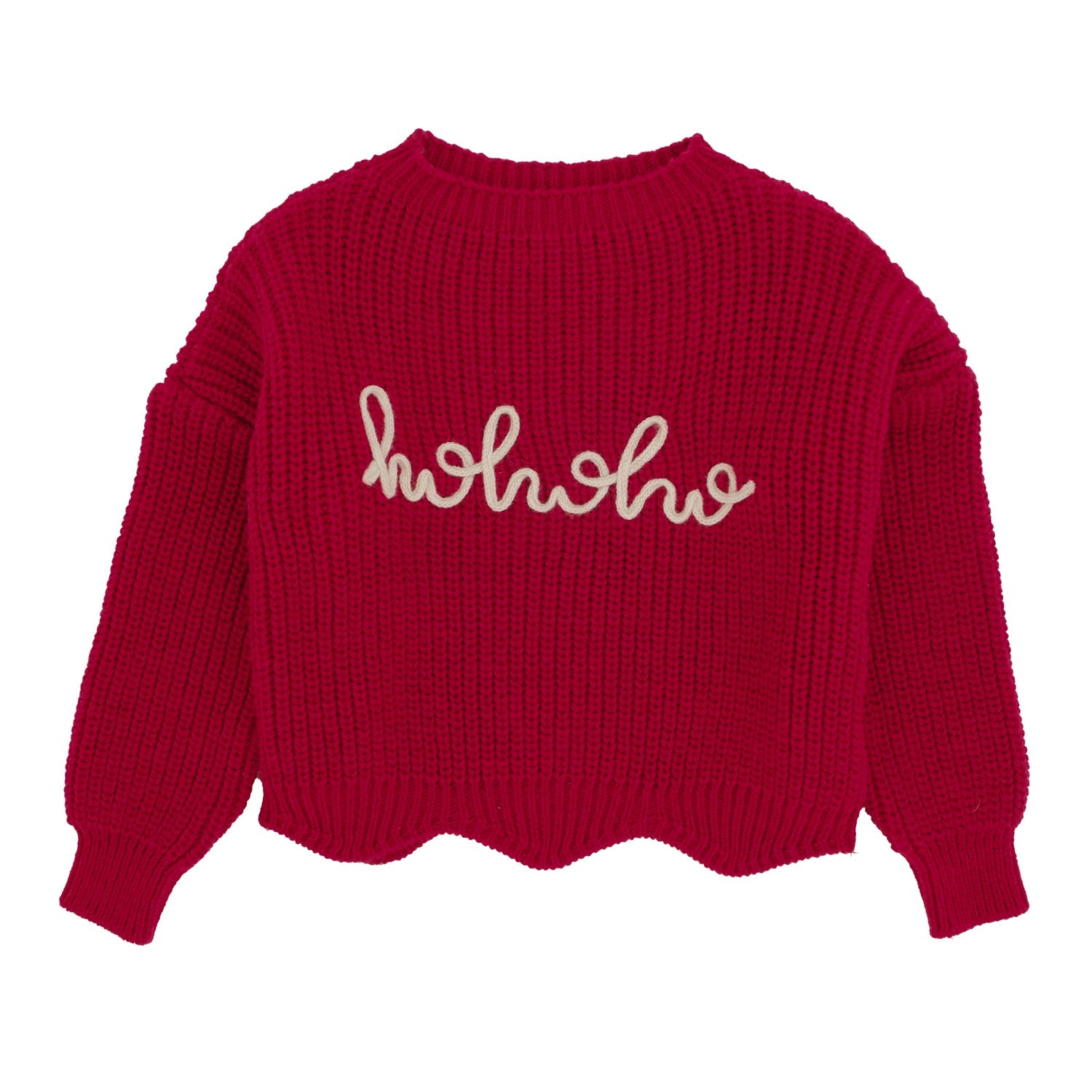 MAGLIONE RICAMO 'OHOHOH'