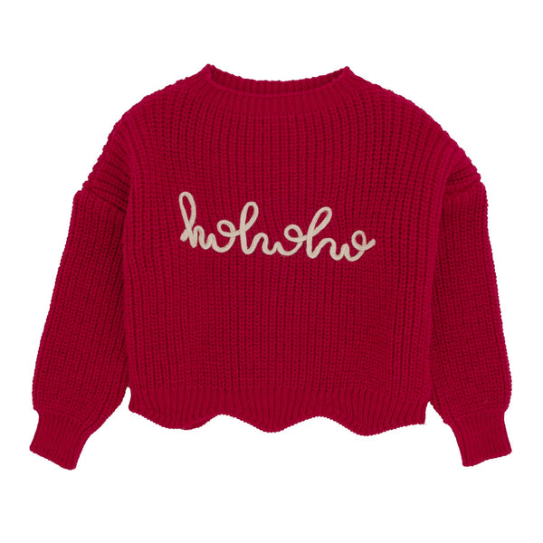 MAGLIONE RICAMO 'OHOHOH'