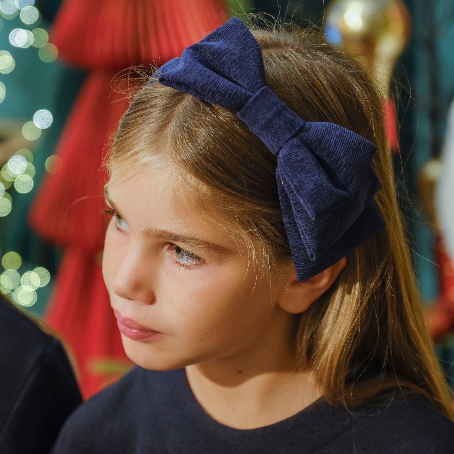 CERCHIETTO DOPPIO FIOCCO VELLUTO