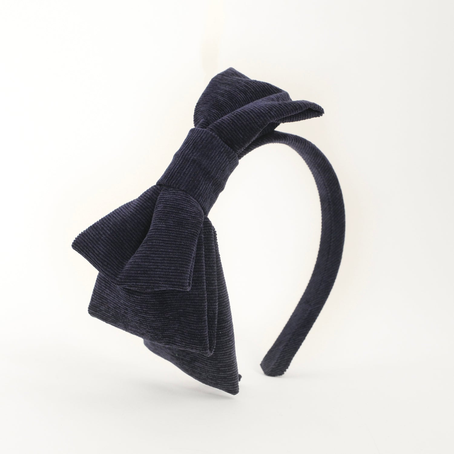 CERCHIETTO DOPPIO FIOCCO VELLUTO