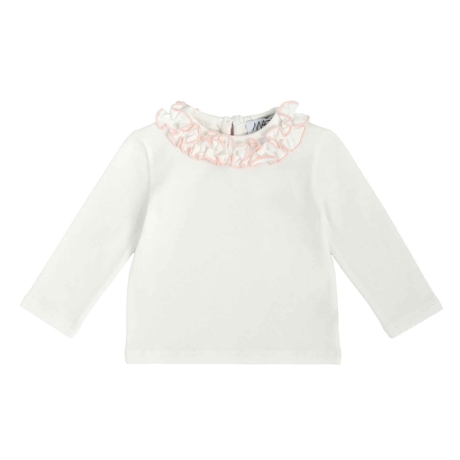 T-SHIRT ROUCHES COLORATA