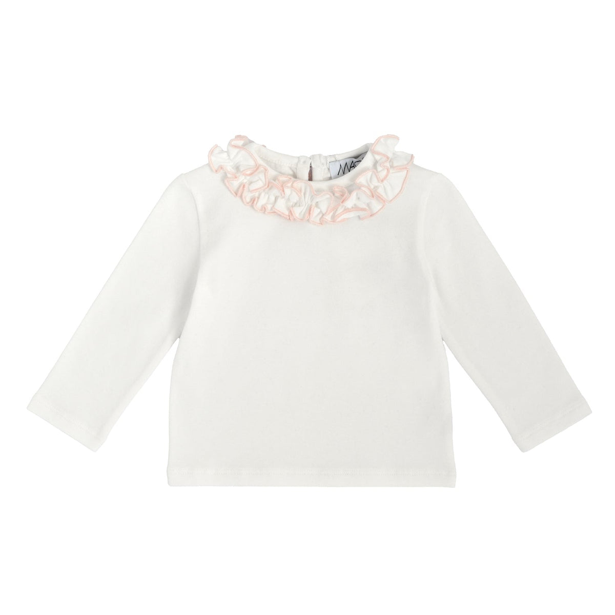 T-SHIRT ROUCHES COLORATA