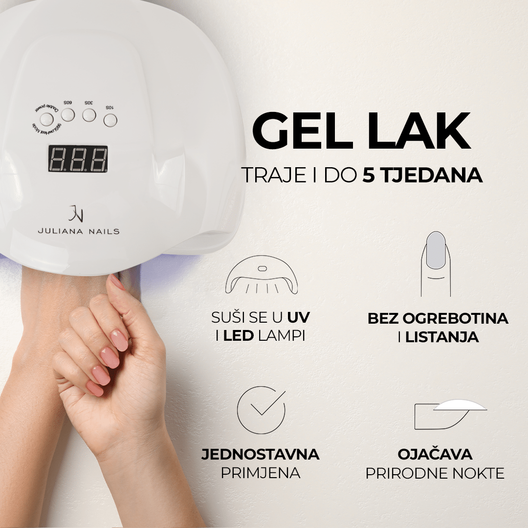 Gel Lak Peach Splash 6ml