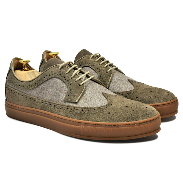 ISCHIA - Flanel Taupe