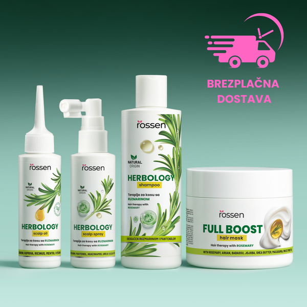Set di capelli al rosmarino
