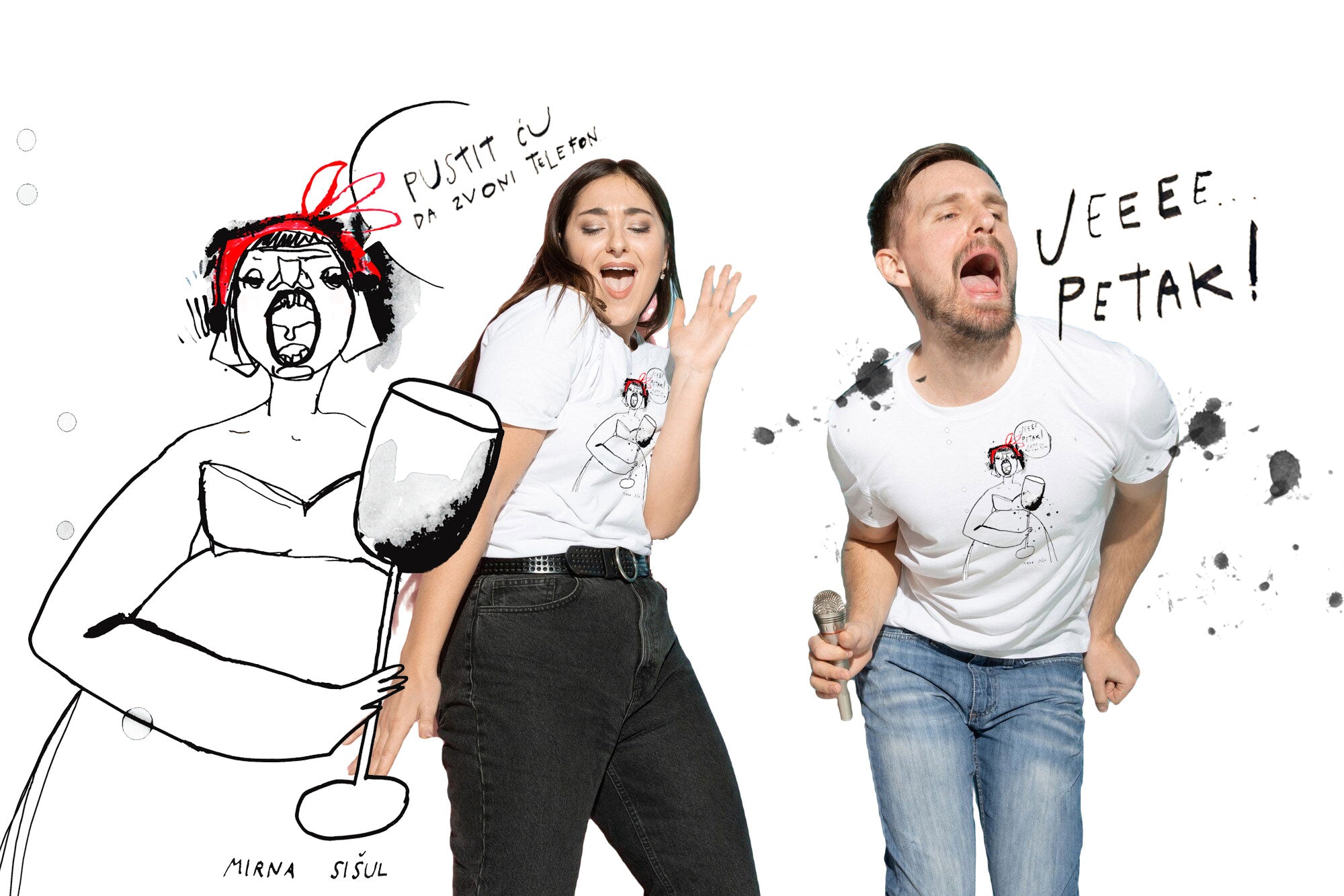T-SHIRT short sleeve shirt - men's/women's 'Yay... Friday'