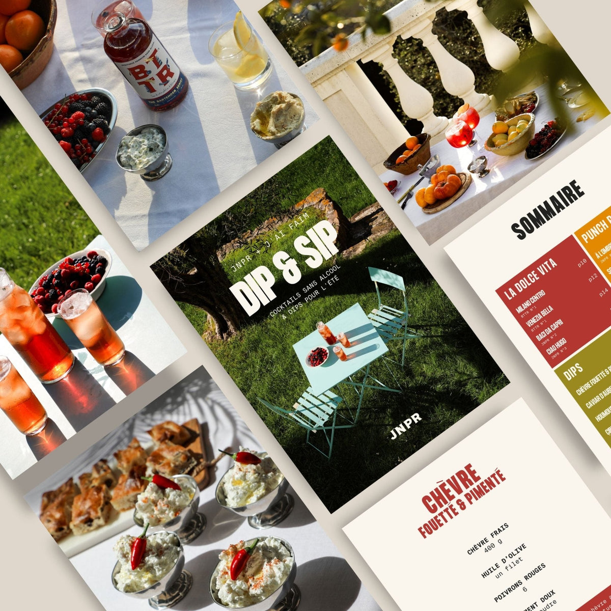 JNPRE - book de recettes d'été (JNPR + J'AI FAIM)