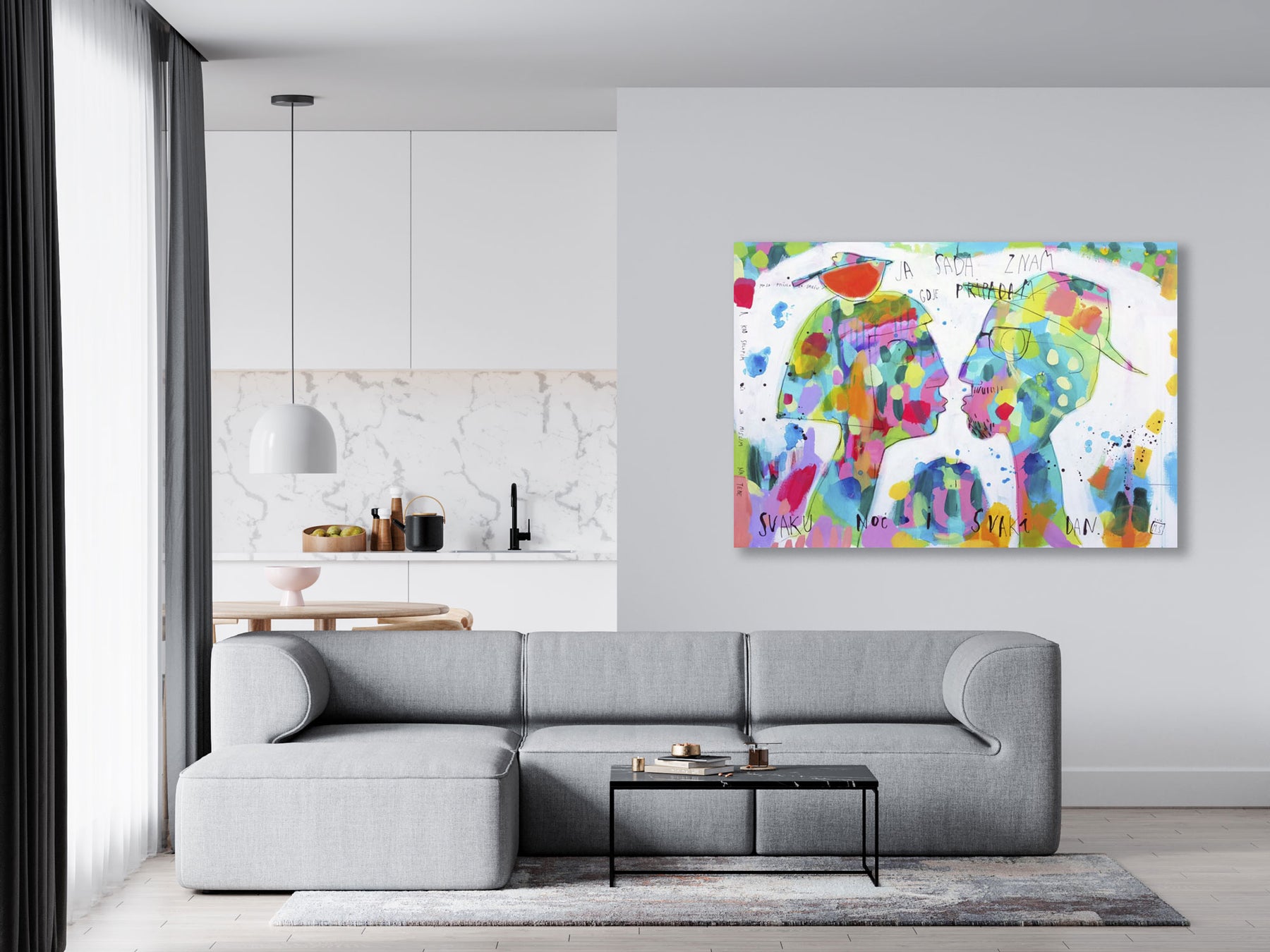 Now I know where I belong, every night and every day